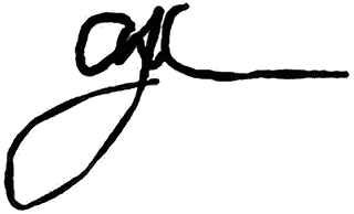 Gary Crozier Signature